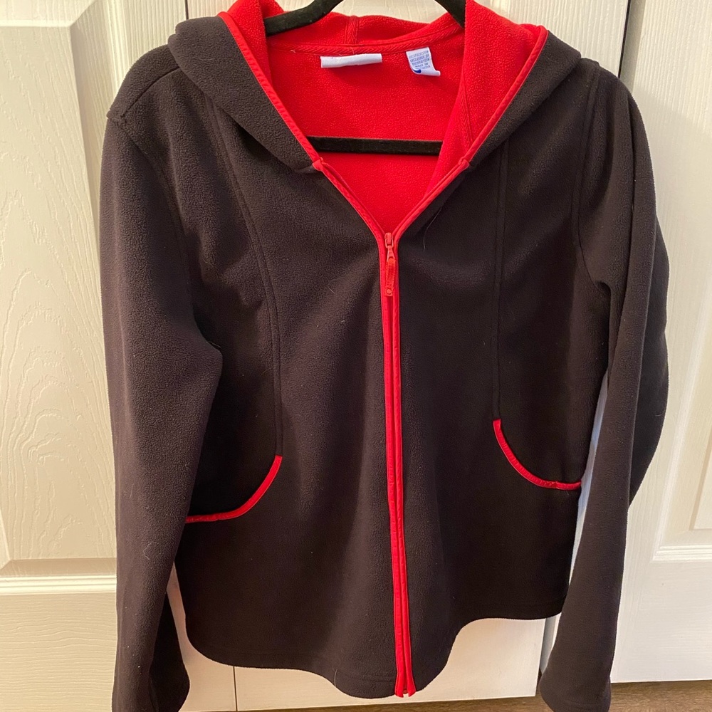 fleece hoodie